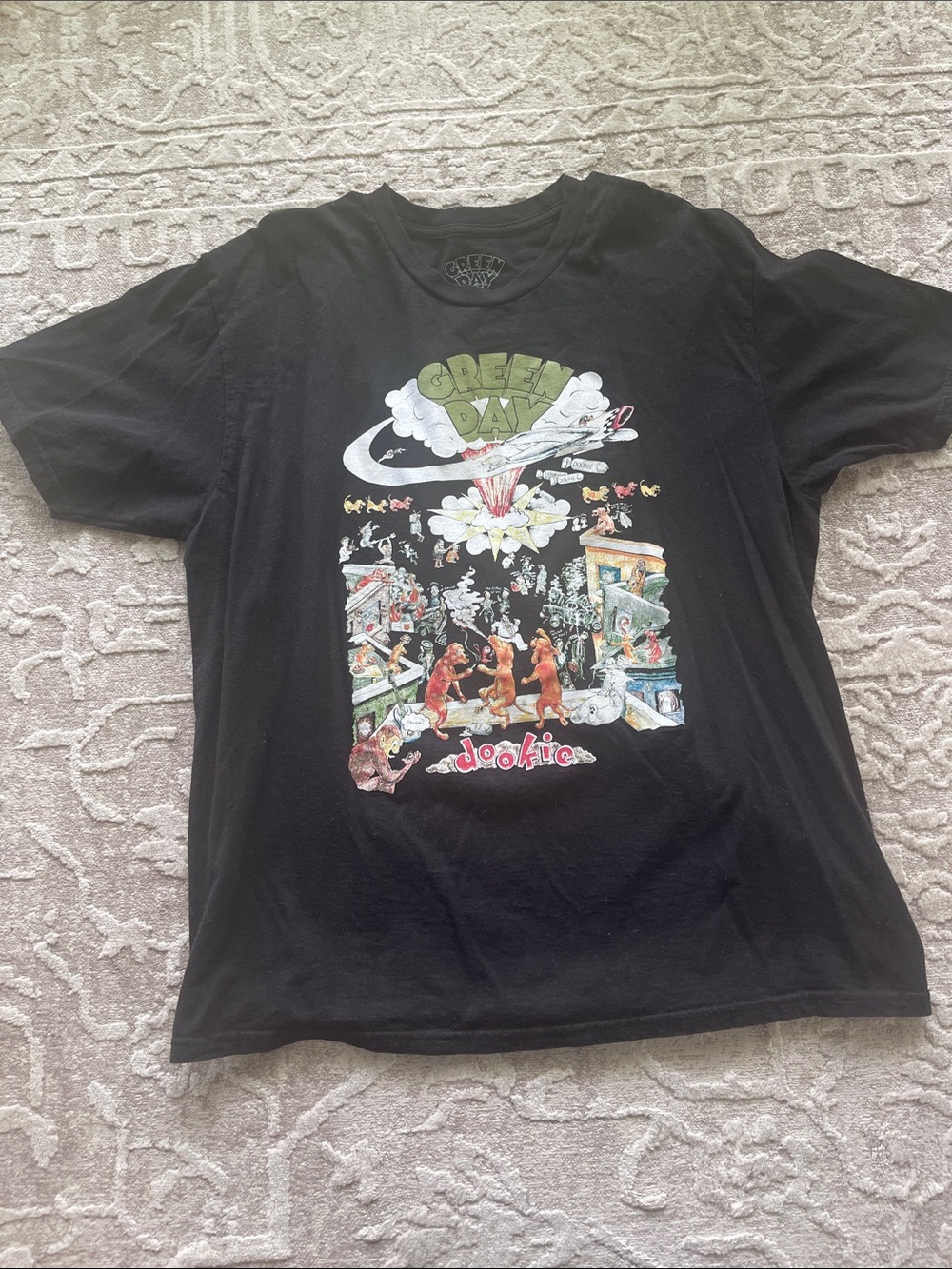 Green Day 'Dookie' Graphic Tee - Black